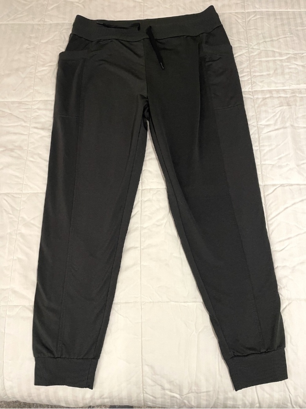 32 Degree Heat Jogger Sweatpants Skinny Tapered Pull On Charcoal Grey Size Large